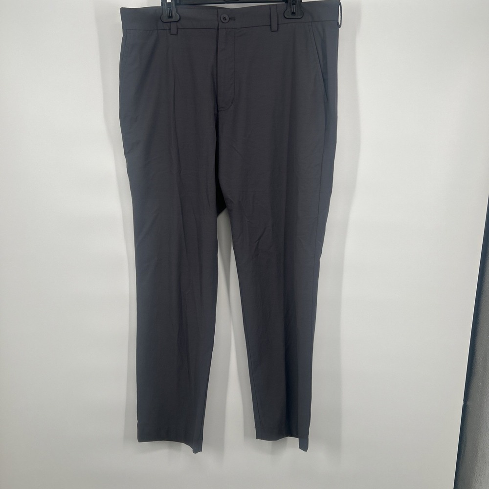 Vineyard Vine On-The-Go Mens Performance Pants 36x30 Gray Lightweight